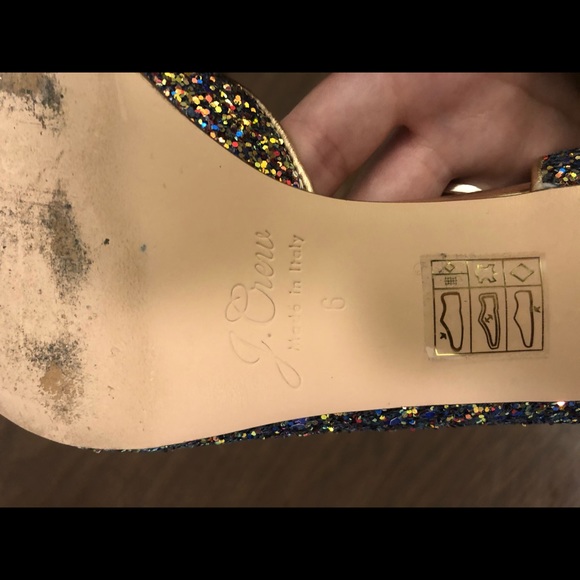 💗🦄 J Crew Glitter D’Orsay Pumps - Picture 6 of 8
